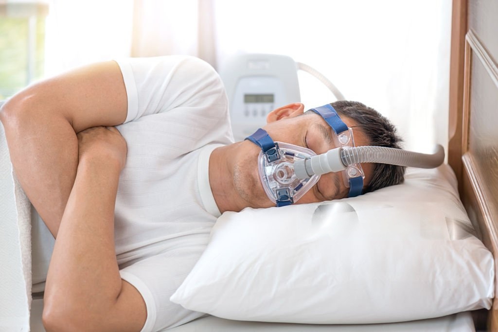 Peaceful sleep with CPAP